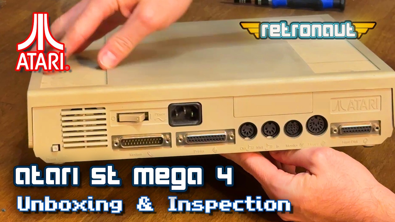 Unboxing my new Atari ST Mega4 video thumbnail