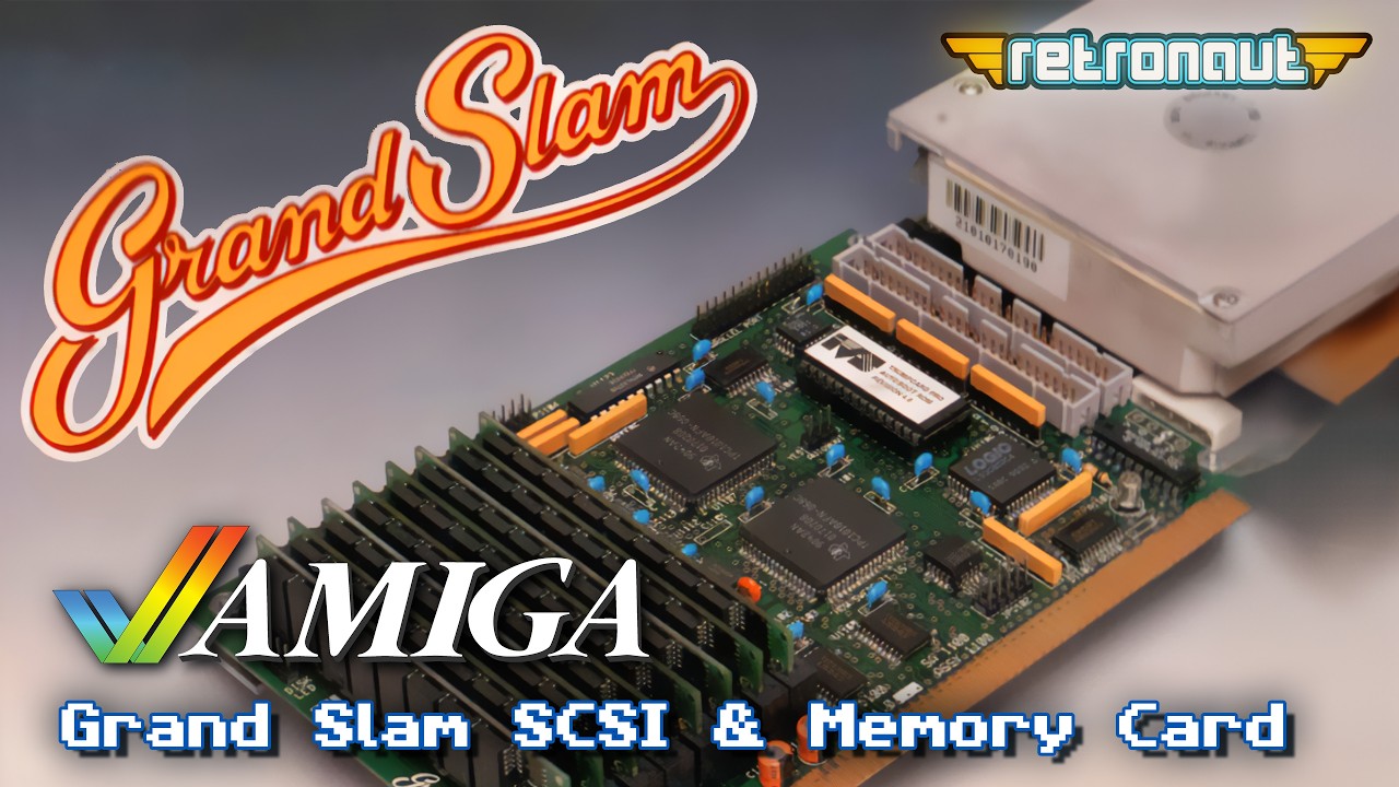 The Grand Slam SCSI controller, do I really need it in this Dicke Olga, 68030 equipped Amiga 2000? video thumbnail
