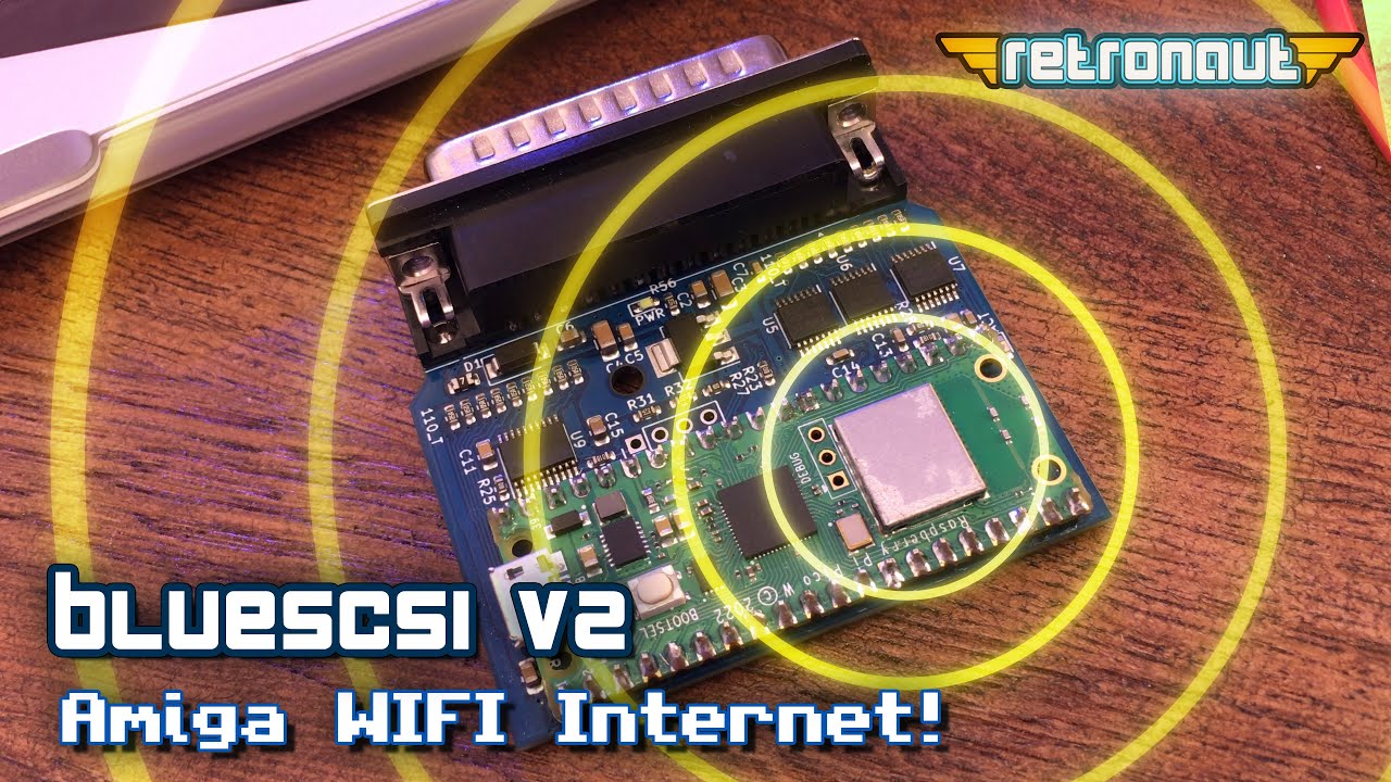BlueSCSIv2: Amiga WIFI Internet! video thumbnail