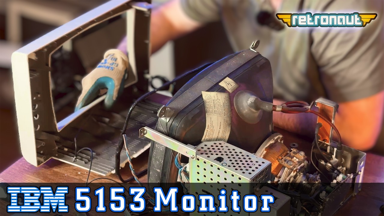 Scrapyard to Showroom | Restoring the Iconic IBM 5153 Monitor