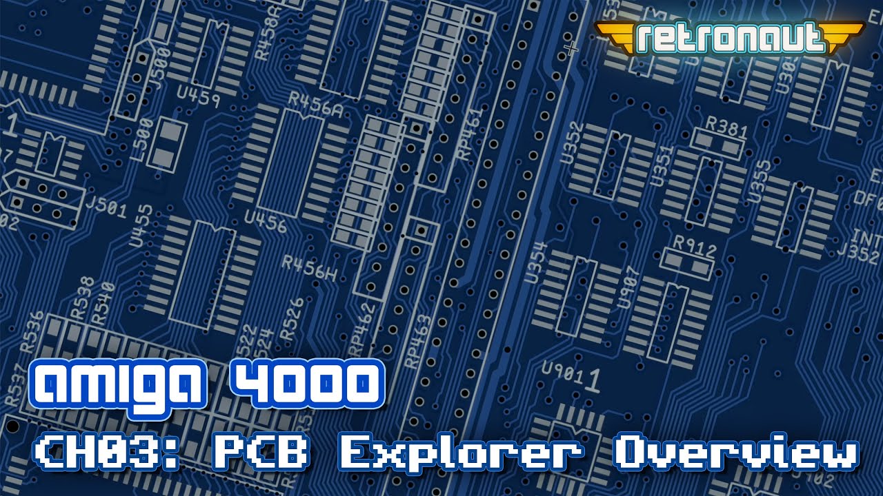 How To Use The Excellent Amiga PCB Explorer!