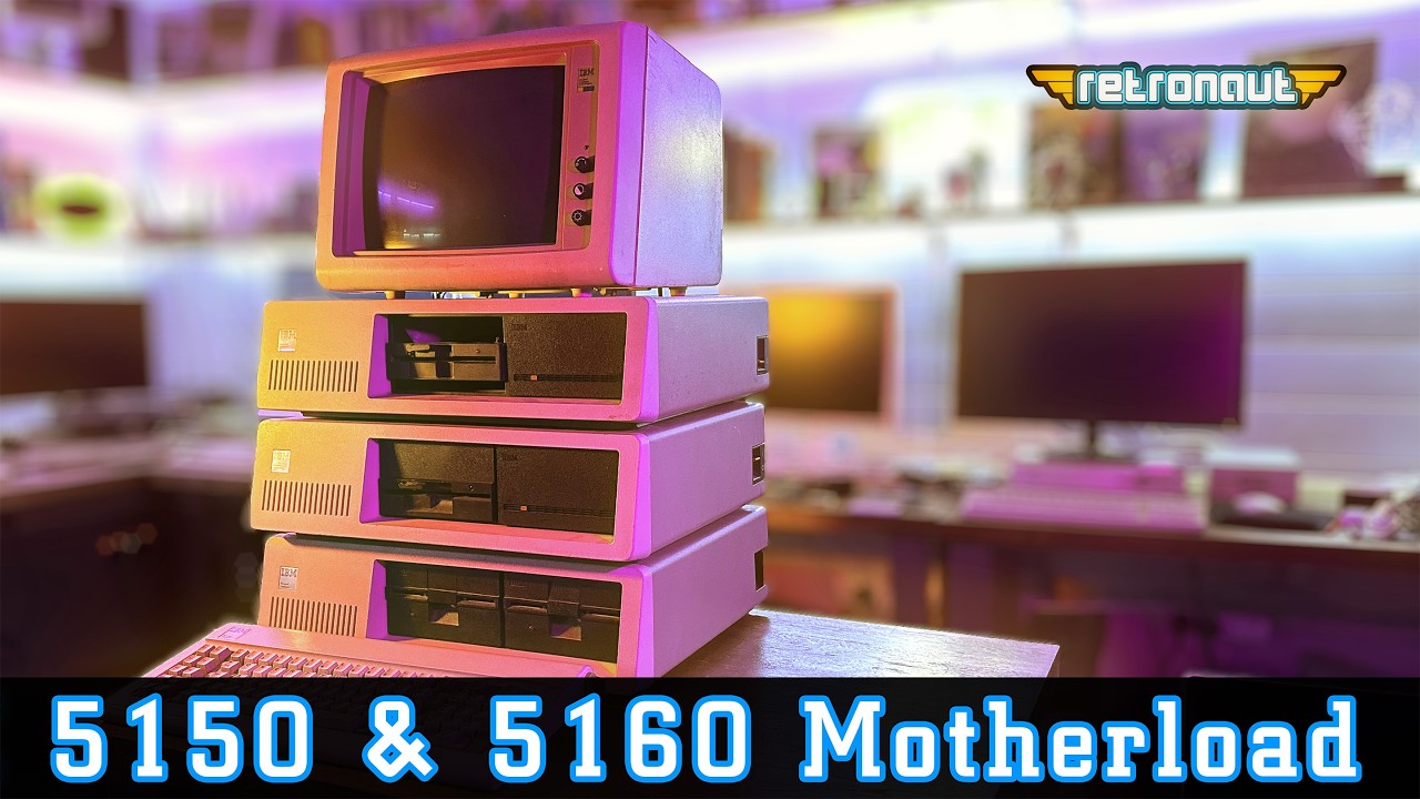Restoring a Motherload of OG IBM PCs: First steps, the IBM 5150