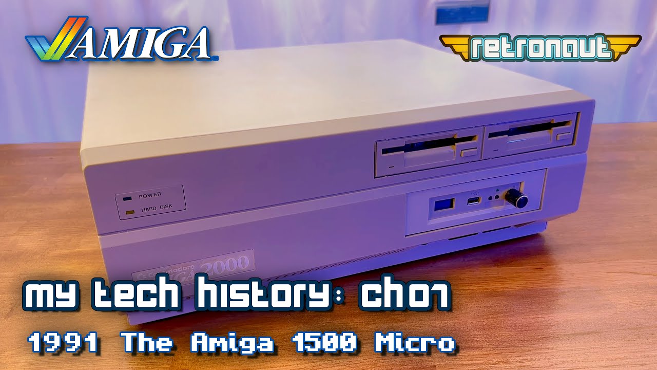 My Tech History CH07: 1991 – The Amiga 1500 Micro