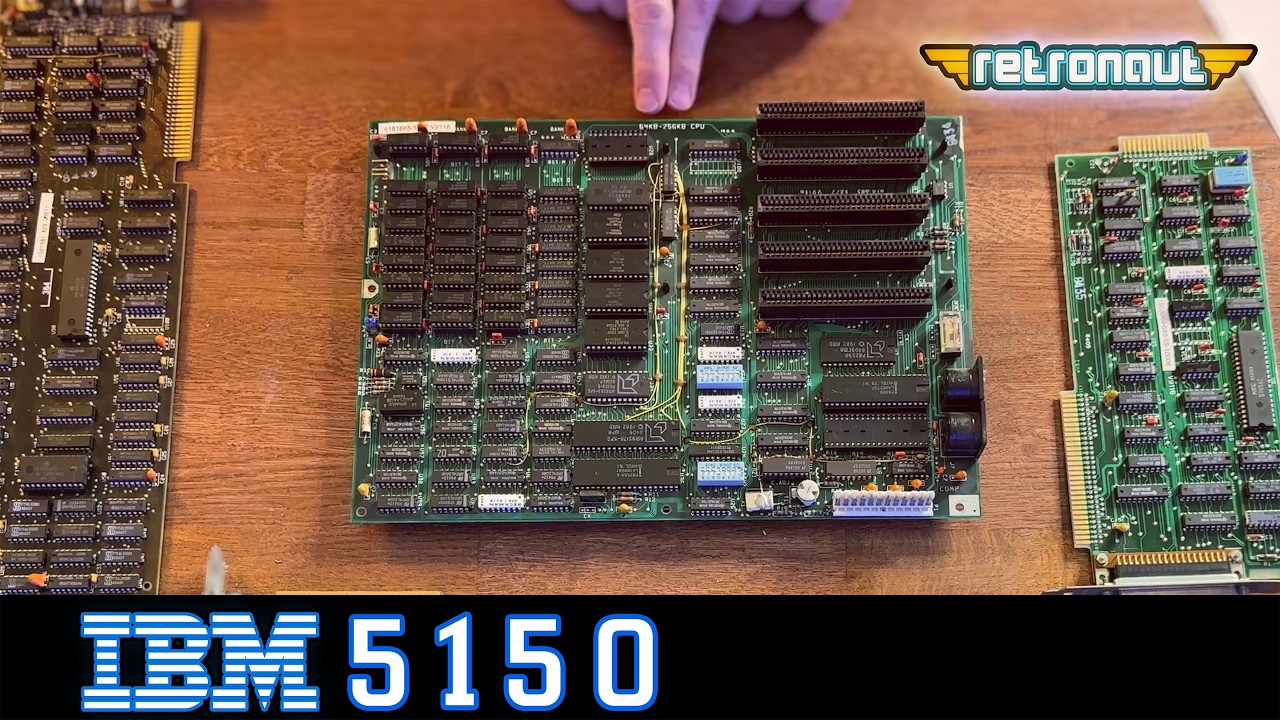 The Ultimate 1982 IBM 5150 Setup Comes Together!