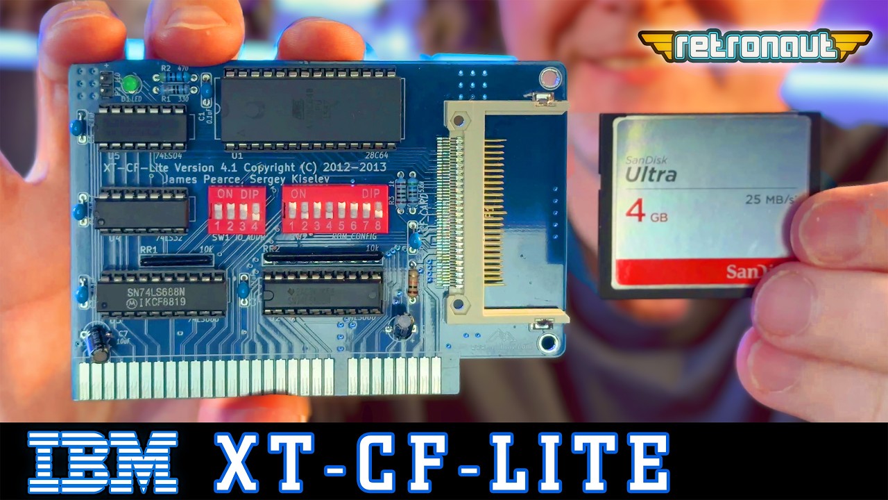 The Ultimate vintage IBM 5150 Upgrade? | The XT-CF-LITE
