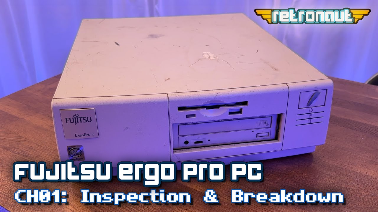 Fujitsu Ergo Pro x453 PC – CH01: Inspection & Breakdown