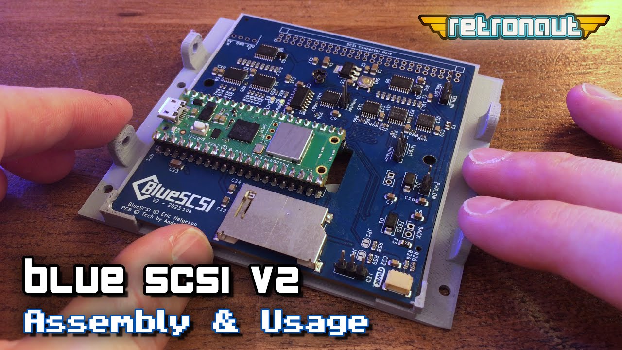 Making & Using a BlueSCSI v2 video thumbnail