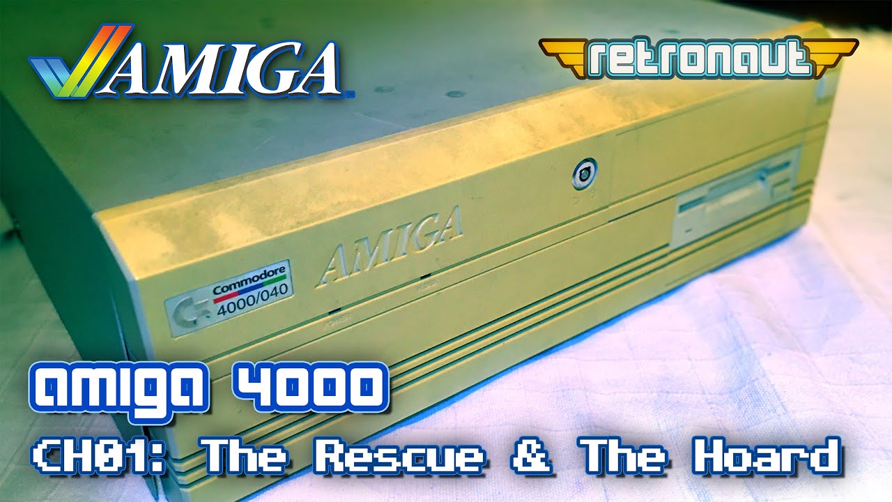 Can I Bring this Battery Damaged Amiga 4000 Back To Life?