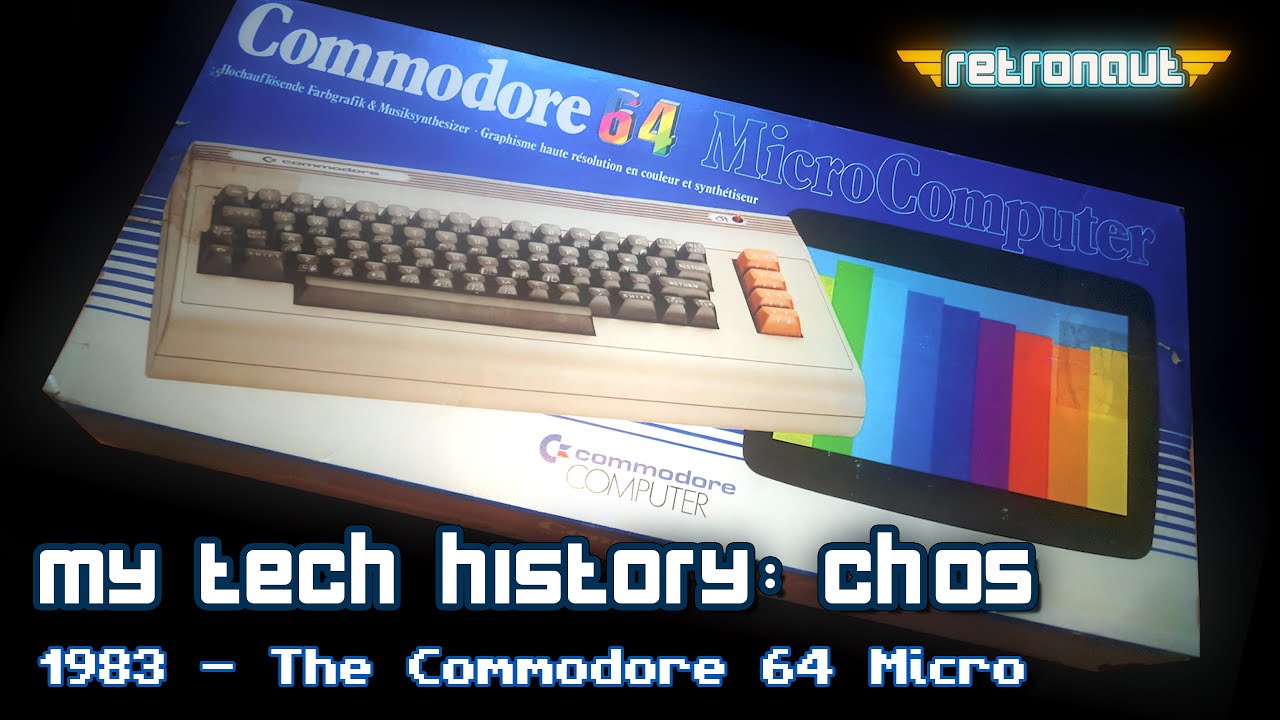 My Tech History CH05: 1983 – The Commodore 64 Micro