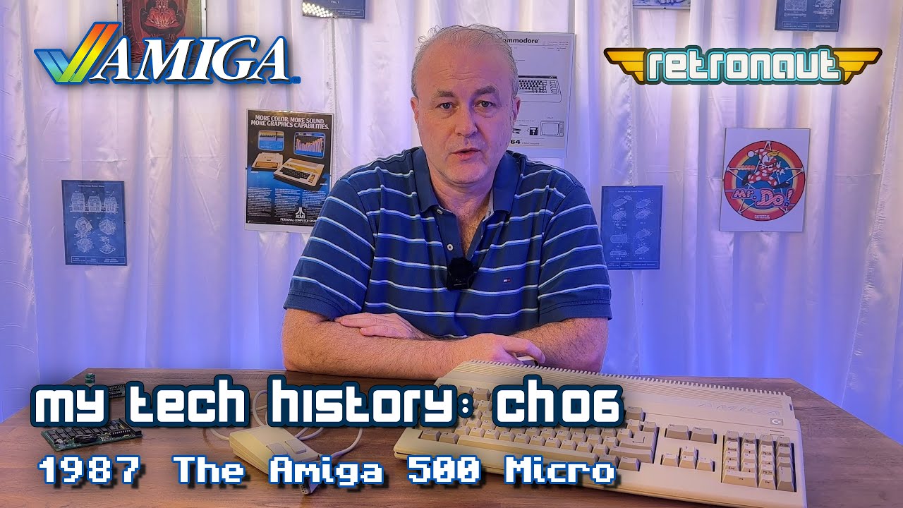 My Tech History CH06: 1987 – The Amiga 500 Micro